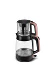 Glass Tea Xl 2 In 1 Cam Çay Makinesi Ve Kettle Rosegold