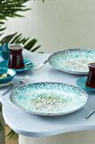 Karaca Forever Bone Patina 26 Parça 6 Kişilik Kahvaltı Takımı
