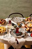 Flevo Porselen 26 Parça 6 Kişilik Kahvaltı/servis Takımı