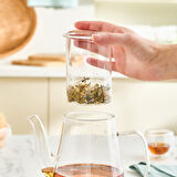 Karaca Lemur Borosilikat Cam Demlik 1000 ml