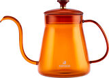 Karaca Martina Borosilikat Cam Coffe Kettle/Kahve Potu Orange 600 ml