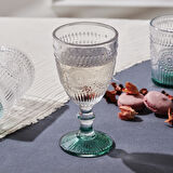 Karaca Sunflower Tekli Kadeh Yeşil 314 ml