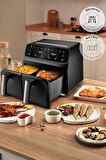 Multifry Xxxl 4+4 Litre Dijital Twin Iki Hazneli Airfryer