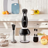 Karaca Profoodmix 3'lü Blender Set Siyah 1000w 153.09.01.0995-1
