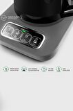 Çaysever Robotea Pro 4in1 Konuşan Otomatik Su Isıtıcı Çay Ve Filtre Kahve Makinesi Space Gray