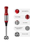 Mastermaid Prosteel Cam Mutfak Robotu Uzun Blender Ayaklı 6 Bıçaklı 2500 W Rosegold