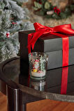 Karaca Home New Year Yılbaşı Tiny House Bardak Mum 5,5x6,5 cm