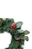 Karaca Home New Year Yılbaşı Pine Kapı Süsü 40 cm