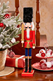 Karaca Home New Year Yılbaşı Nutcracker With Sword 55 Cm