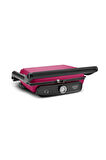 Karaca Gastro Grill Glass Premium 2400w Tost Makinesi Viva Magenta