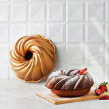 Karaca Cake Pro Pare Döküm Kek Kalıbı Gold 24 Cm