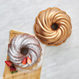 Karaca Cake Pro Pare Döküm Kek Kalıbı Gold 24 Cm