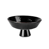 Karaca Calvin Ayaklı Kase 24 Cm Siyah 