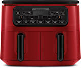 Karaca Air Pro Cook Duo Köz Xxxl 4+4 Litre Airfryer Ruby 8 Kişilik