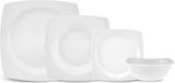 Karaca Square Bone Royal White 24 Parça 6 Kişilik Yemek Takımı