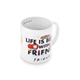 Karaca Friends Real World Beyaz Kupa 320 ml