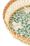 Karaca Home Katie Sedef Dekoratif Tepsi 36x36x7 cm