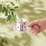 Karaca U Harfli Kahve Fincanı 80 ml