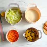 Karaca x Refika Gadgets 4 Parça Karıştırma Kabı Seti