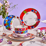 Karaca Noodle Kase Mavi 14 cm
