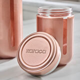 Karaca Mastermaid Kavanoz/Saklama Kabı Set Rosegold