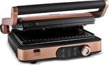 Karaca Gastro Gourmet Izgara ve Tost Makinesi Copper 2000 W 6 Dilim Kapasiteli