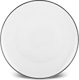 Karaca Elegance Bone Floda 53 Parça 12 Kişilik Yemek Takımı Platin