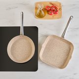 Karaca Biogranit Nare Tava Grill Set Kahverengi