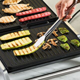 Karaca İnox Toastmate Grill Zaman Ayarlı 2000w Izgara ve Tost Makinesi 6 Dilim Kapasiteli
