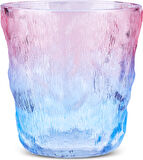 Karaca Glacier Su Bardağı 287 Ml Mavi Pembe