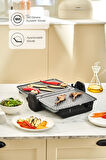 Karaca Crust Grill Toast Izgara ve Tost Makinesi 6 Dilim Antrasit