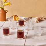 Karaca Margo 6'lı Çay Bardağı/Fincanı Seti 155 Ml