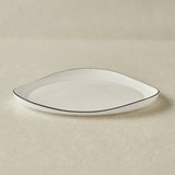 Karaca Agata Opal Cam Pasta Tabağı 20 Cm