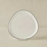 Karaca Agata Opal Cam Pasta Tabağı 20 Cm
