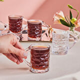 Karaca Defne 6'lı Çay Bardağı Seti 195 ml