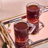 Karaca Defne 6'lı Çay Bardağı Seti 195 ml