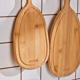 Karaca Havin 2'li Bambu Kesme Ve Sunum Tahtası 33/39 cm