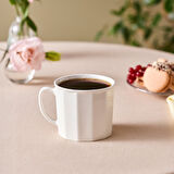 Karaca Lavin 370 Ml Kupa Beyaz