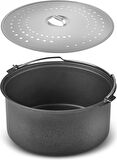 Karaca Air Pro Cook 3 in 1, 2 in 1 ve Manuel Uyumlu Sulu Yemek Aparatı Tenceresi