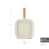 Karaca x Refika Swiss Crystal Almond Cream İndüksiyon Tabanlı 28 cm Grill Tava