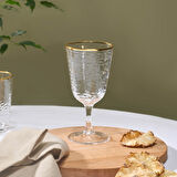 Karaca Akroma Transparent Kadeh 360 Ml Gold