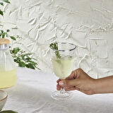 Karaca Akroma Transparent Kadeh 360 Ml Platin