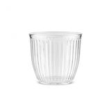 Karaca Gordes 6'lı Cam Su Bardağı 290 ml Antrasit