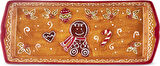 Karaca New Year Yılbaşı Gingerbread Kayık Tabak 35 Cm
