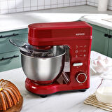 Karaca Maestrochef Stella Stand Mikser Cherry Red 1500w 5 Litre