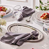 Karaca Majesty Dekoratif Tepsi Oval 38,5 x 23,5 cm