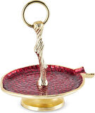 Karaca Tina New Year Yılbaşı Dekoratif Servislik 20x17 cm