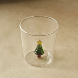 Karaca New Year Yılbaşı Boise Çam Ağacı Detaylı Su Bardağı