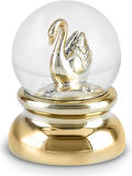 Karaca New Year Yılbaşı Swan Kar Küresi 6,7x9 cm Gold
