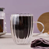 Karaca Pia Alya Çift Cidarlı Mug 330 Ml